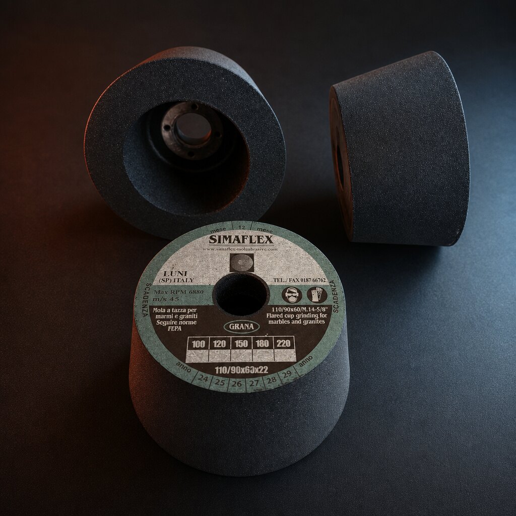 Mole a tazza conica Simaflex 110/90 per marmi e graniti